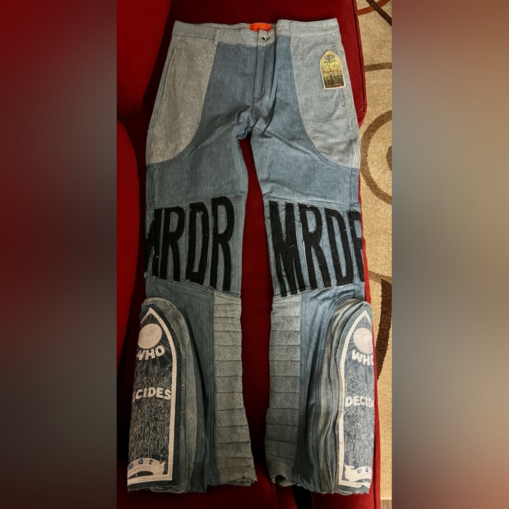 Who Decides War, MRDR Moto Denim size 36